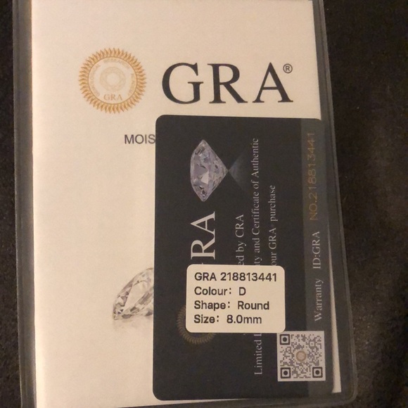 🎁Wedding Certified 2ct TW Round Heart Arrow Cut Marcel Diamond with Certificate - Picture 9 of 9